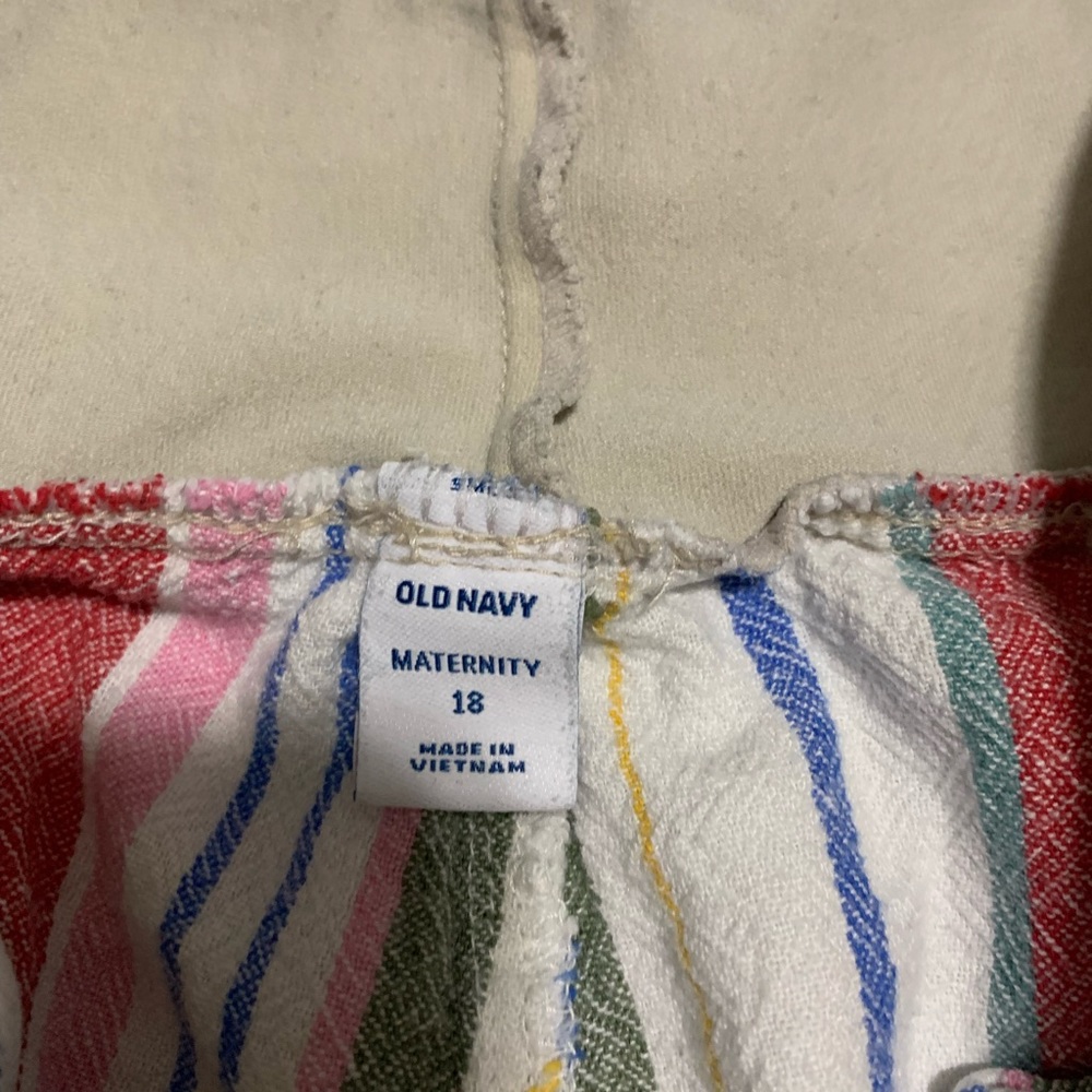 Old Navy Full Panel Linen Blend Shorts - Picture 2 of 3